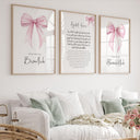 Ready-to-hang Islamic wall art for children's room