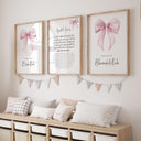 Gift-ready Islamic wall art set for Muslim girls