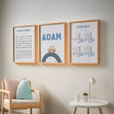 Gift-ready Islamic wall art for baby boy