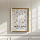 Premium wall art print with Arabic calligraphy