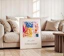 Allahu Akbar calligraphy on soft-toned wall art