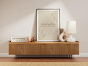 Hangable wall art with neutral Arabic script and English translation