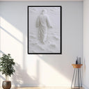 Full view of Jesus Walking on Water Christian artwork on gallery-wrapped canvas