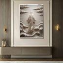 Beige-toned biblical scene wall decor for home
