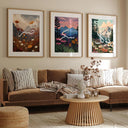 Zen-inspired Islamic wall decor suitable for living spaces