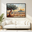 Decorative Islamic art print suitable for hallway or gallery