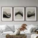 Muted green and beige Islamic wall art print with elegant script