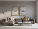 Contemporary Arabic calligraphy wall art featuring Shahada