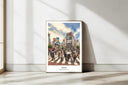 Japanese Tokyo travel wall art – home office decor