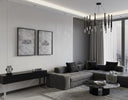 Shahada Arabic calligraphy on modern wall art
