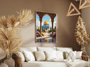 Dome of the Rock architectural art for living room