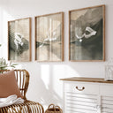 Close-up of premium photo paper texture used for wall art prints