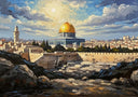 Cultural landmark Jerusalem wall art for home