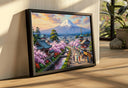 Traditional Japanese scenery suitable for living room decor