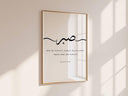 Set of 3 Islamic wall art posters display