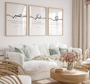 Sabr quote poster - modern Islamic wall art