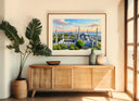 Ottoman architectural canvas-style print