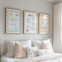 Family-friendly Islamic wall art for kids