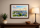 Ottoman architecture inspired poster - Islamic art