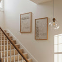 Neutral-toned Arabic calligraphy wall art for hallway or study