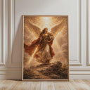 St Michael Archangel wall art - full view