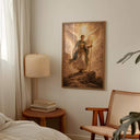 Serene religious wall art suitable for living room or bedroom