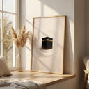 Neutral-toned Islamic wall art suitable for living room or bedroom
