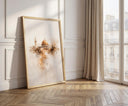 Framed wall art inspired by Al Aqsa Mosque with graceful lines