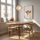 Calm, sophisticated wall decor suitable for study or office