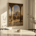 Premium paper art print with fade-resistant inks of Sultanahmet mosque