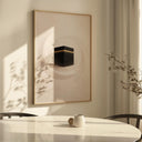 Soft beige and taupe wall art print inspired by Mecca
