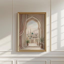 Soft neutral Islamic decor wall art ready to hang