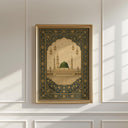 Abstract Islamic wall decor featuring Masjid Nabawi