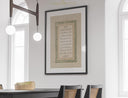 Arabic typographic art with elegant borders