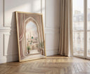 Close-up of the blush Medina Archway design