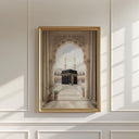 Masjid al Haram motif minimalist wall decor