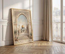 Minimalist arches and domes design in art