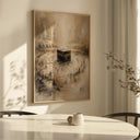 Ramadan Eid gift idea - abstract Mecca wall art