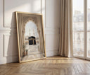 Neutral palette Islamic wall art for living room