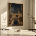 Abstract Islamic collection wall art for meditation and prayer corners