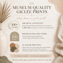 Crescent moon over a stylized mosque illustration poster