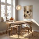 Contemporary Mecca wall art in a modern interior