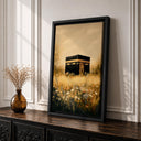 Mecca landscape with Baitullah motif on canvas