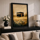 Gallery-ready Islamic wall decor in retro palette