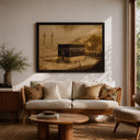 Islamic home decor Kaaba and pilgrims design