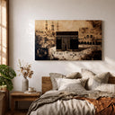 Masjid Al Haram framed canvas artwork for home