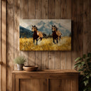 Elegant horse wall art suitable for farmhouse decor