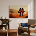 Gallery-ready wall art showing cultural heritage