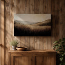 Rustic decor wall art featuring countryside panorama