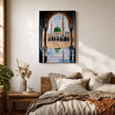 Prophet Mosque religious wall art in frame